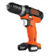 Дриль-шурупокрут акумуляторний BLACK+DECKER BDCDD12USB