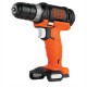 Дриль-шурупокрут акумуляторний BLACK+DECKER BDCDD12USB