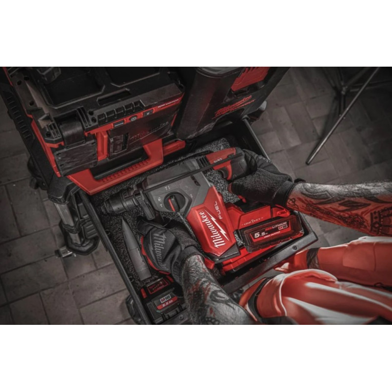 Акумуляторний SDS-Plus перфоратор M18 ONE FHX-0X FUEL (HD кейс)