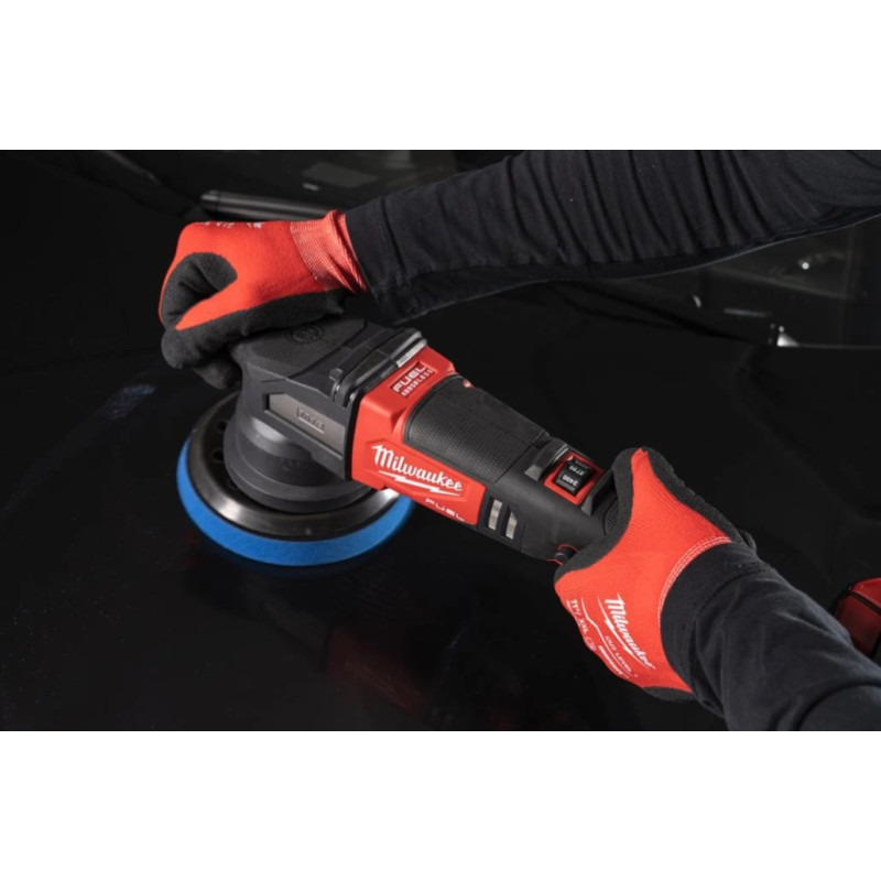 Машина полірувальна акумуляторна ексцентрикова Ø125мм M18 FROP15-502X KIT (заряд.пристр.+2акХ5Аг+оснащення+HDкейс)