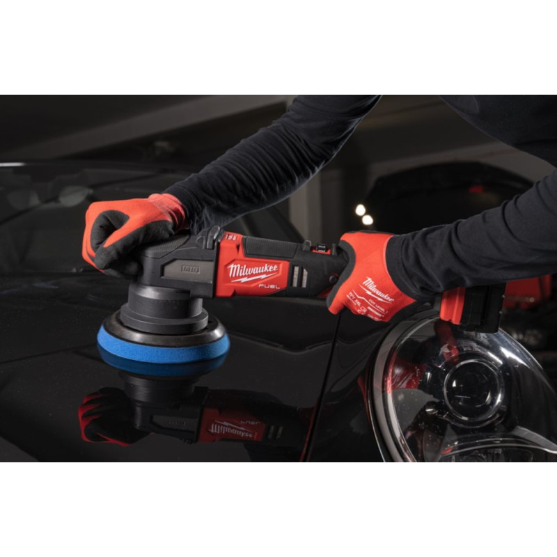 Машина полірувальна акумуляторна ексцентрикова Ø125мм M18 FROP15-502X KIT (заряд.пристр.+2акХ5Аг+оснащення+HDкейс)