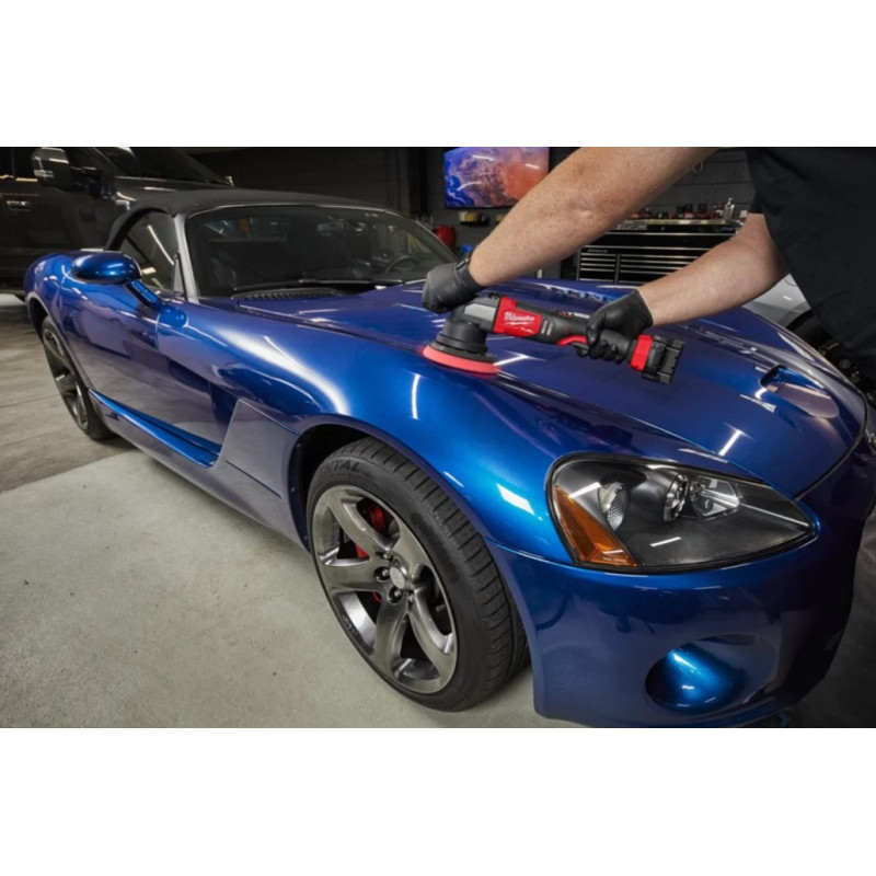 Машина полірувальна ексцентрикова акумуляторна MILWAUKEE, M18 FUEL FROP15-0X, Ø125мм, (HD кейс)