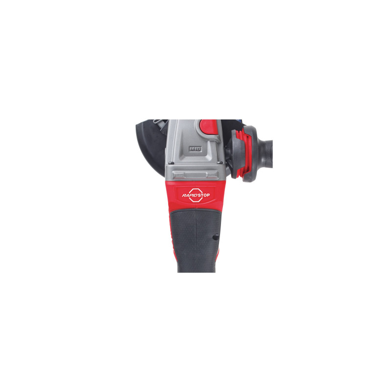 Шліфмашина кутова акумуляторна MILWAUKEE M18FSAGF125XB-0X діметр 125 мм с плоским редуктором (+ захисний кожух, бокова рукоятка,