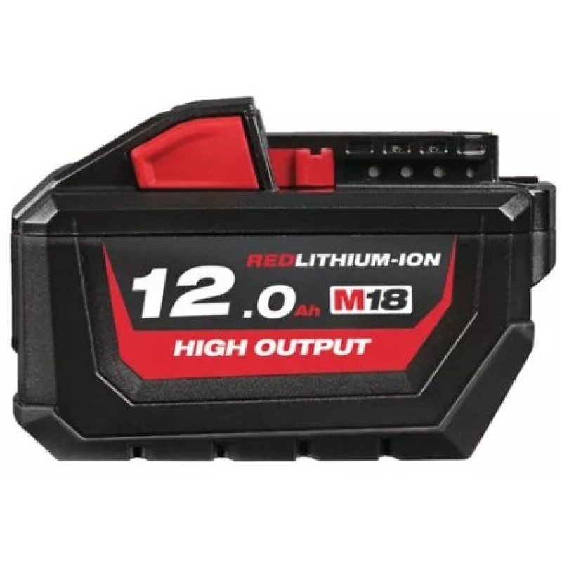Акумулятор Li-Ion HIGH OUTPUT MILWAUKEE, M18 HB12 (12Аг)