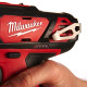 Дриль-шуруповерт MILWAUKEE M12 BDD-202C обертовий момент 30 Нм 4933441915 (+2 акумулятори, зарядний пристрій, HD кейс)