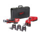 Обжимник гідравлічний акумуляторний для труб MILWAUKEE, M12 HPT-202C V-SET (+зар.пр.,2акумХ2Аг,V-кліщі,кейс)