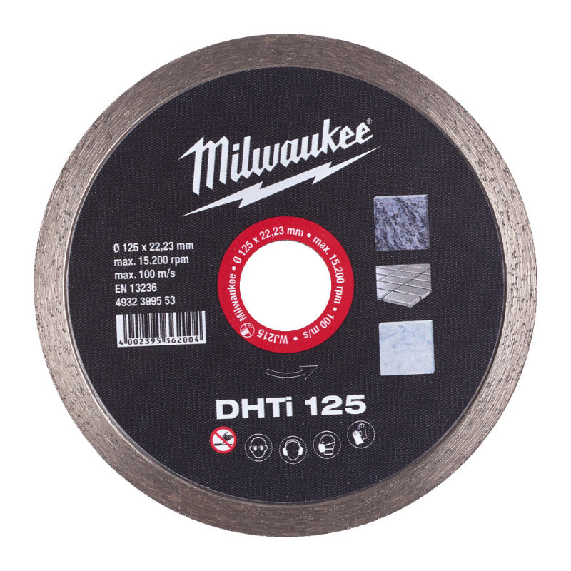 Диск алмазний MILWAUKEE, DHTI 125, O125мм