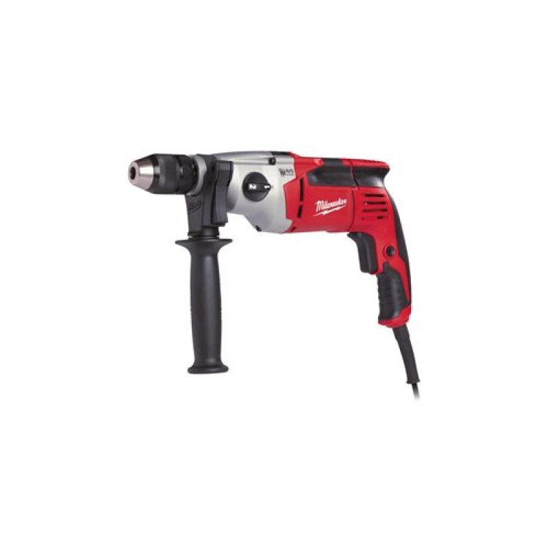 Дриль з ударом двошвидкісна MILWAUKEE, PD2E 22 R, 850Вт (HD кейс)