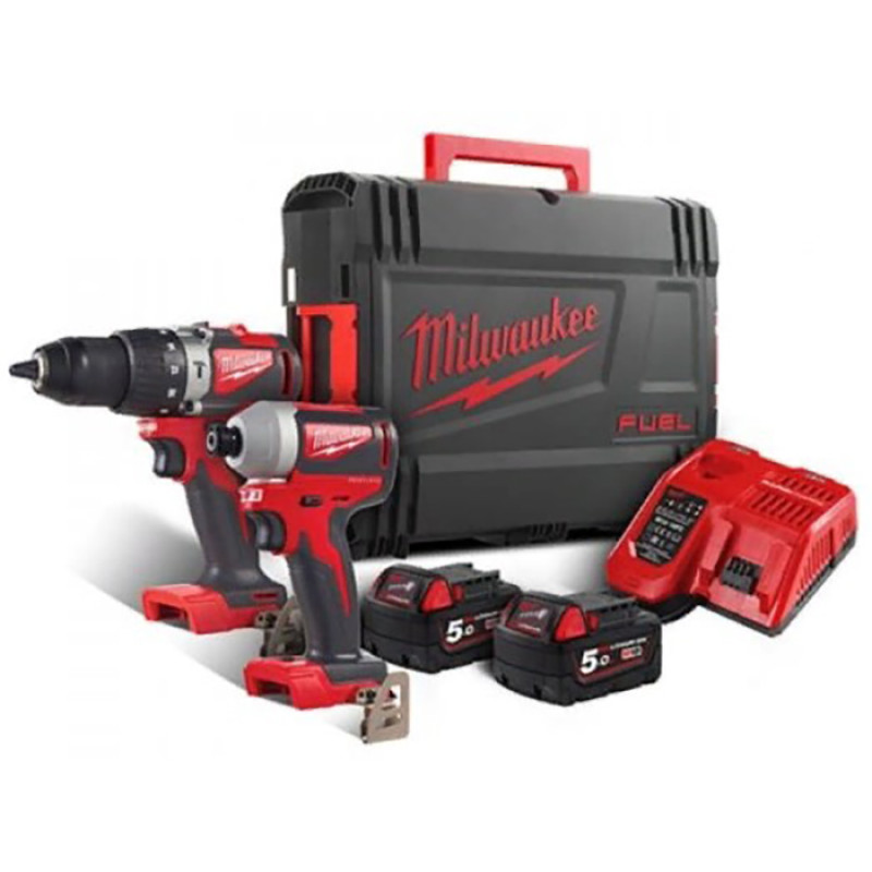 Набір акумуляторних інструментів M18 BLPP2A2-502X MILWAUKEE