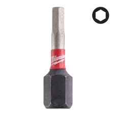 Біта SHOCKWAVE MILWAUKEE, Hex3, 25мм, (2шт)