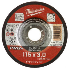 Отрезной диск по камню CC 42/115х3 PRO+ (1 шт) (заказ кратно 25 шт)