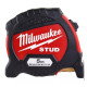 Рулетка магнітна метрична MILWAUKEE STUD, 5м (33мм)