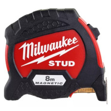 Рулетка магнітна метрична MILWAUKEE STUD, 8м (33мм)