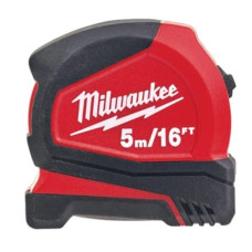 Рулетка Pro Compact MILWAUKEE, 5м/16фт, (25мм)