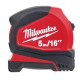 Рулетка Pro Compact MILWAUKEE, 5м/16фт, (25мм)