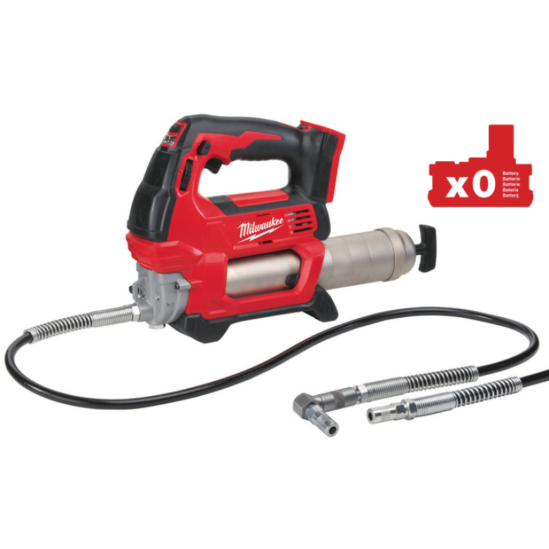 Шприць для змащування акумуляторний MILWAUKEE, M18 GG-0