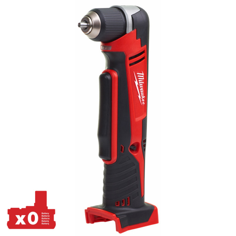 Дриль кутова акумуляторна, крут. мом. 20 Нм, MILWAUKEE M18 C18 RAD-0 4933427189