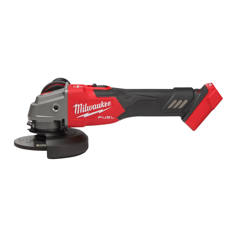 Шліфмашина кутова акумуляторна MILWAUKEE, M18 FSAGV125XPDB-0X, діаметр 125мм (+ рукоятка, зах. кожух, безкл. гайка, 2 зах. Екран