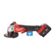 Шліфмашина кутова акумуляторна MILWAUKEE, M18 ONEFSAG125XPDB-502X, Ø125мм (+зар.пр.,2ак.Х 5Аг,HDкейс)