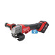 Шліфмашина кутова акумуляторна MILWAUKEE, M18 ONEFSAG125XPDB-502X, Ø125мм (+зар.пр.,2ак.Х 5Аг,HDкейс)