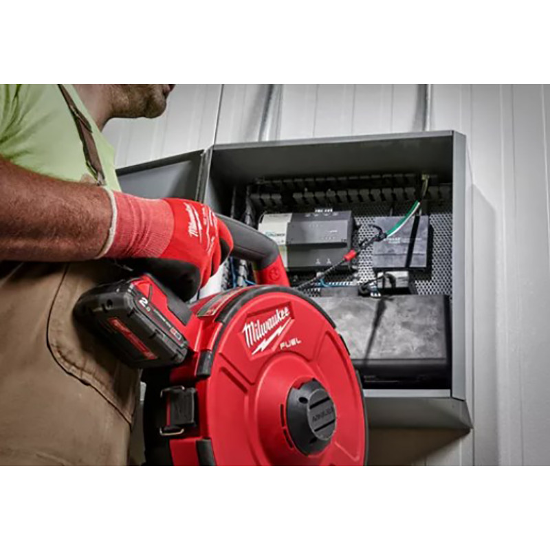 Пристрій акумуляторний для протягування кабелю MILWAUKEE, M18 FPFT-202, 30м (+зарядний пристрій , 2 акум. Х 2Аг)