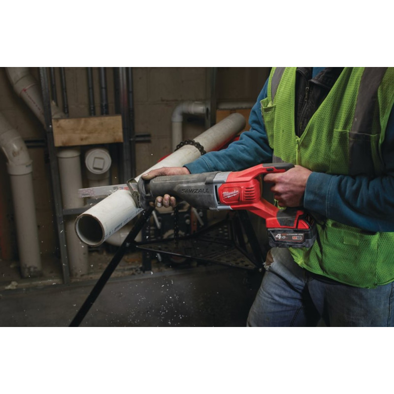 Пила шабельна акумуляторна MILWAUKEE, M18 BSX-0 (+ полотно)