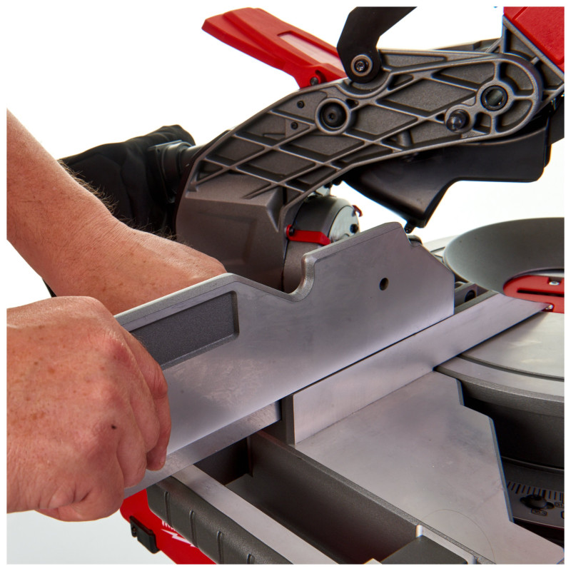 Пила торцювальна акумуляторна MILWAUKEE, M18 FMS254-0, діаметр 254 мм (+ диск, затискачі, ключ, пилозбірник)