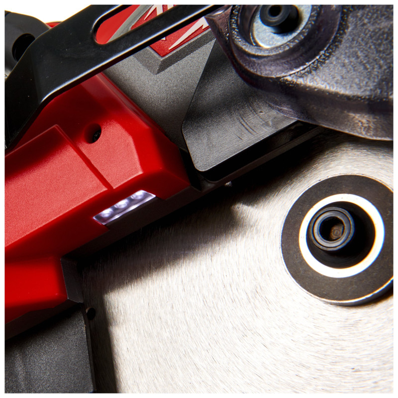 Пила торцювальна акумуляторна MILWAUKEE, M18 FMS254-0, діаметр 254 мм (+ диск, затискачі, ключ, пилозбірник)