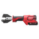 Кабелеріз гідравлічний акумуляторний MILWAUKEE, M18 ONEHCC-201C ACSR (+ заряд.пристрій, 1 акум., кліщі, HD кейс)