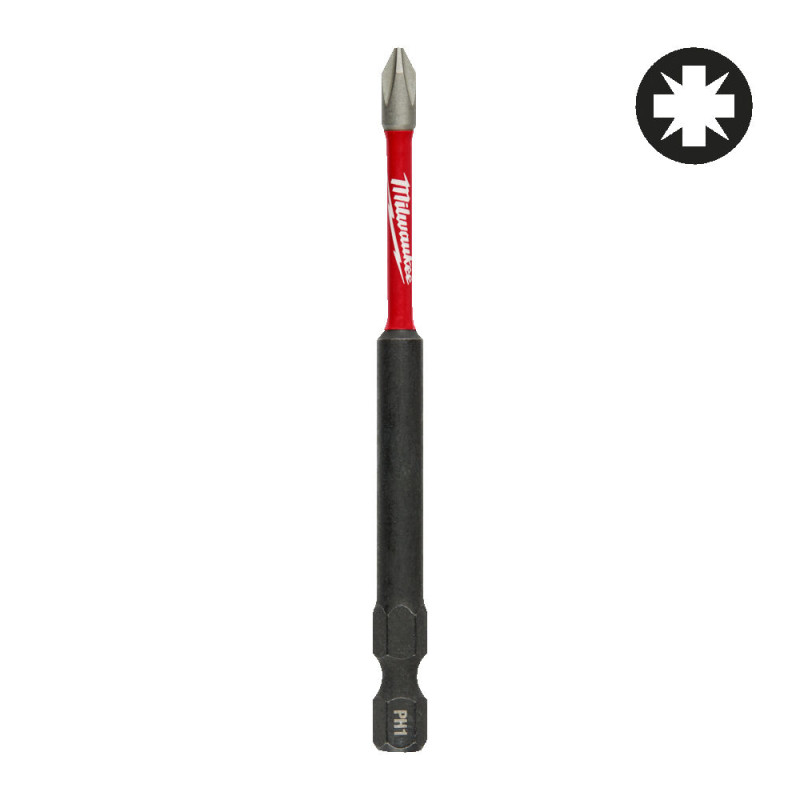 Біта SHOCKWAVE MILWAUKEE, PZ1, 90мм
