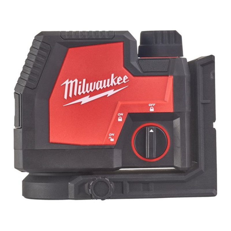 Нівелір лазерний лінійно-точковий акумуляторний MILWAUKEE, L4 CLLP-301C (+micro-USB,1акум.Х3Аг,кейс)