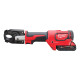Обжимник гідравлійчний акумуляторний для кабелів MILWAUKEE, M18 HCCT-201CFORCE LOGIC™ 53 кН (+ заряд.пристрій, 1 акум., HD кейс)