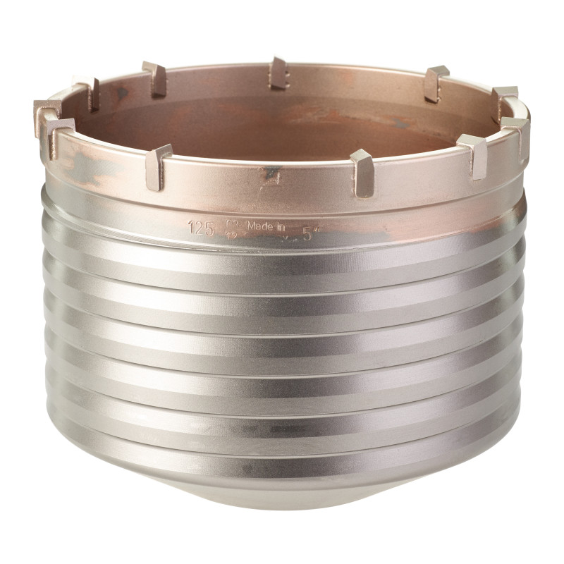 Коронка составна по бетону SDS-MAX TCT MILWAUKEE, Ø125x100мм