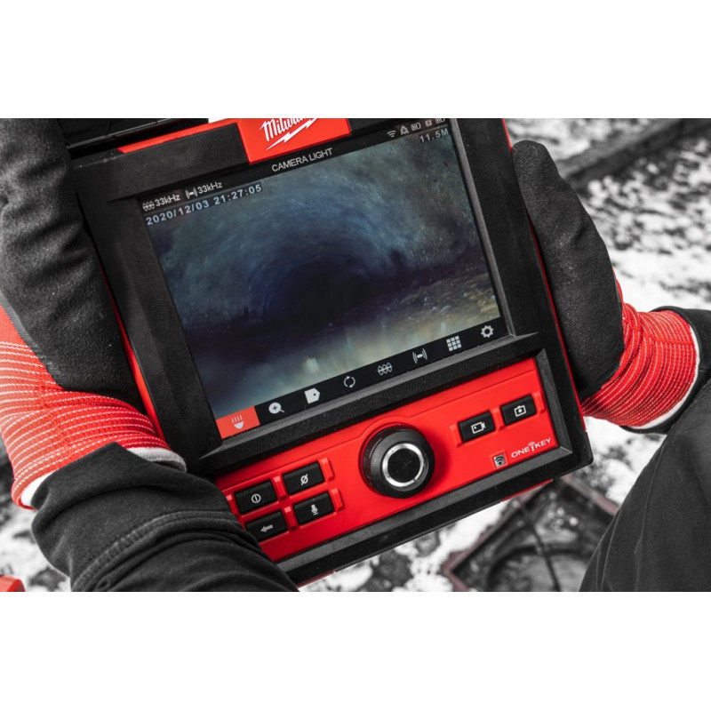 Монітор для каналізаційної інспекційної камери акумуляторний MILWAUKEE, M18 SIM-0
