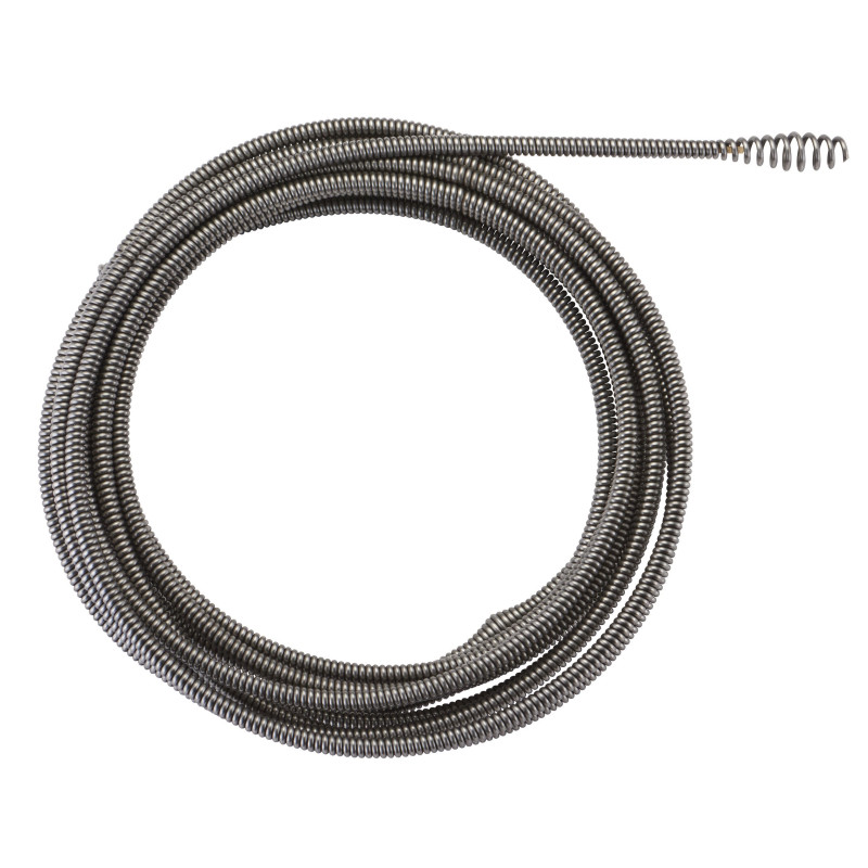 Тросик для прочистной машины 6мм x 7.6м spiral, bulb auger