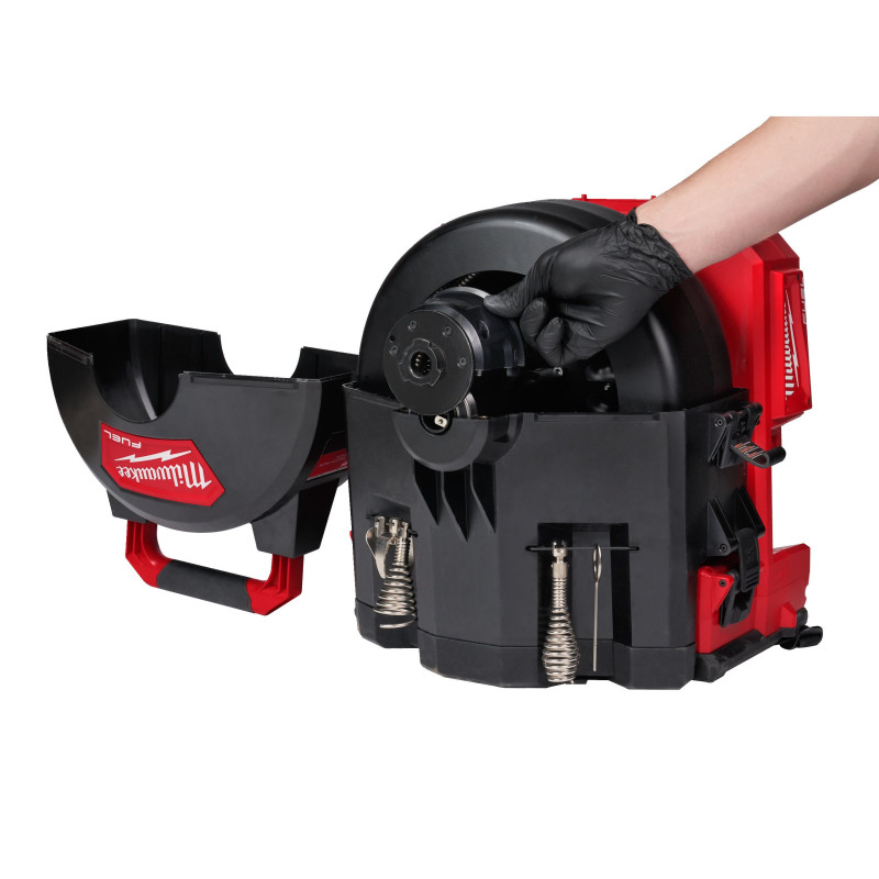 Блок автоподачі троса для прочистної машини MILWAUKEE, SAF (для M18 FFSDC)