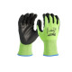 Рукавиці Hi-Vis сигнальні MILWAUKEE, з опором порізам 2/B рівня, розмір 11/XXL