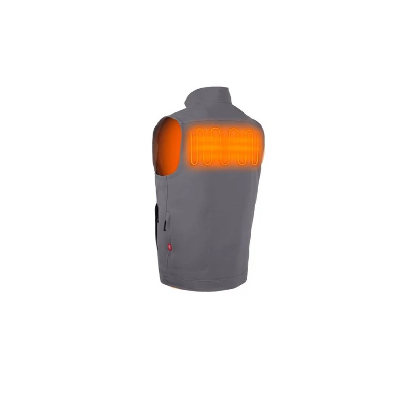 Жилет з підігрівом MILWAUKEE, M12 HVGREY1-0(S), сірий (розмір S)