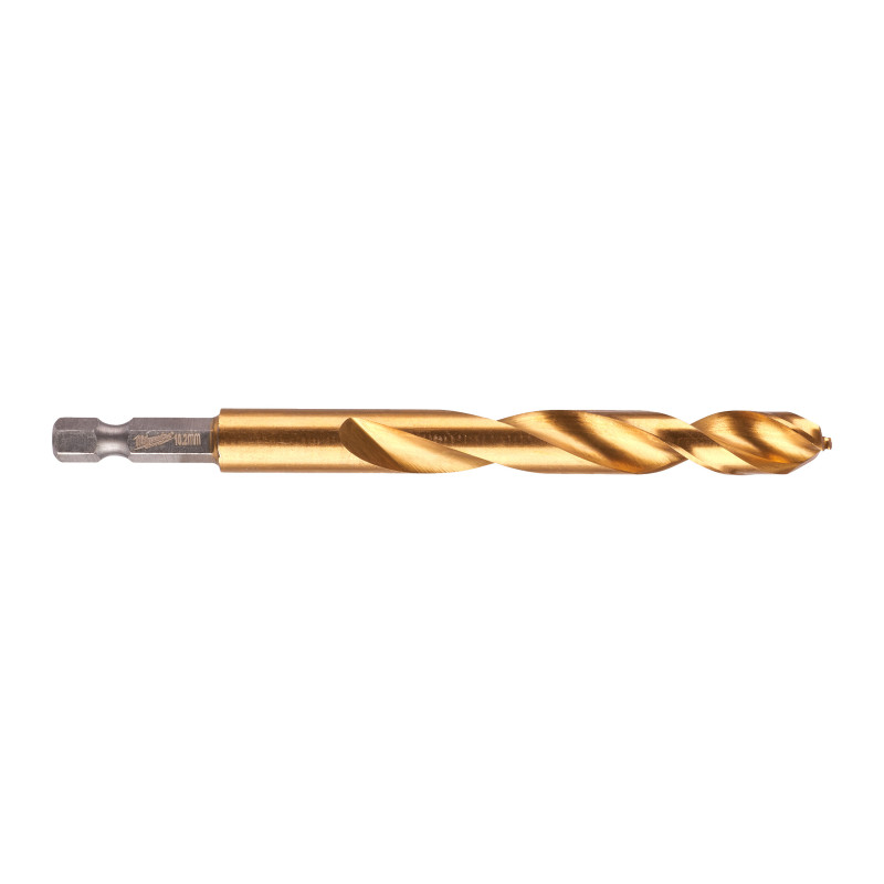 Свердло по металлу Milwaukee RedHEX HSS-G TiN. 10.2 мм
