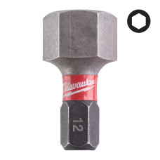 Біта SHOCKWAVE MILWAUKEE, Hex12, 25мм, (2шт)