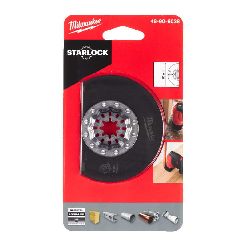 Полотно для мультітула STARLOCK MILWAUKEE, діаметр 85х20мм