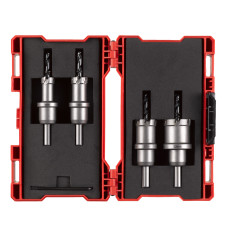 Набір коронок Holesaw TCT MILWAUKEE, (4шт), пластиковий кейс