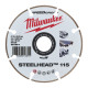 Диск алмазний Speedcross STEELHEAD™ 115 MILWAUKEE, Ø115мм, по металу