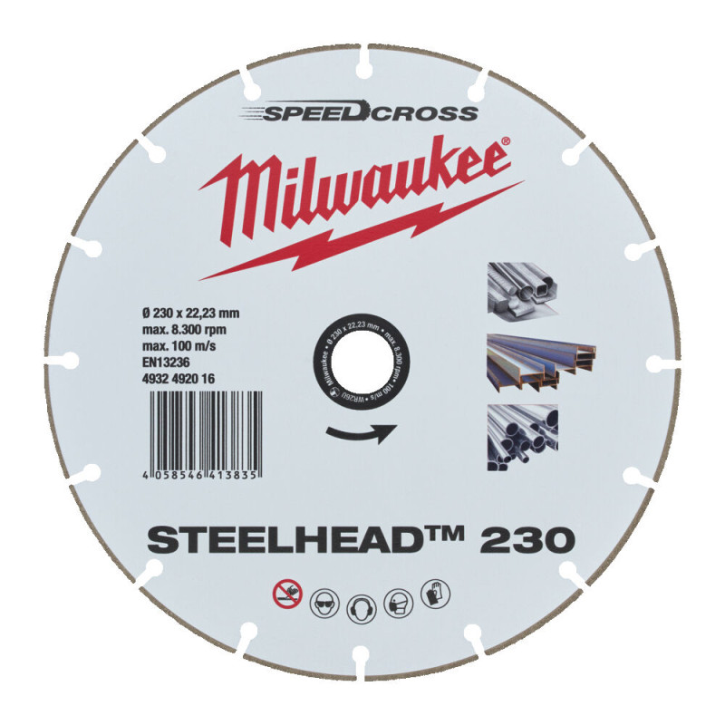 Алмазний диск STEELHEAD 230 (1 шт)