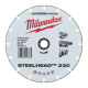 Алмазний диск STEELHEAD 230 (1 шт)