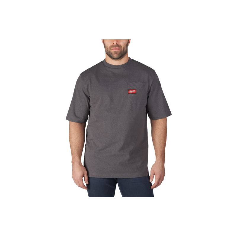 WTSSG-XXL T-SHIRT SHORT SLEEVE GREY XXX