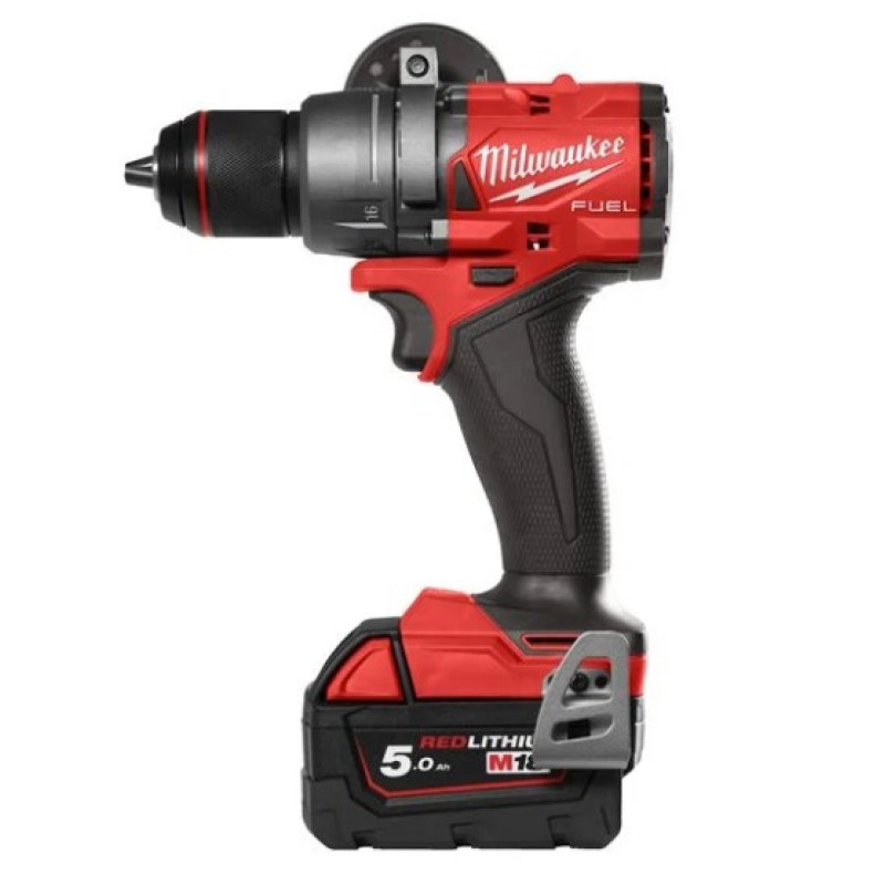Дриль-шуруповерт акумуляторна безщіткова ударна MILWAUKEE M18 FPD3-502X (158 Нм) (ЗУ+2Х5Ач, кейс)