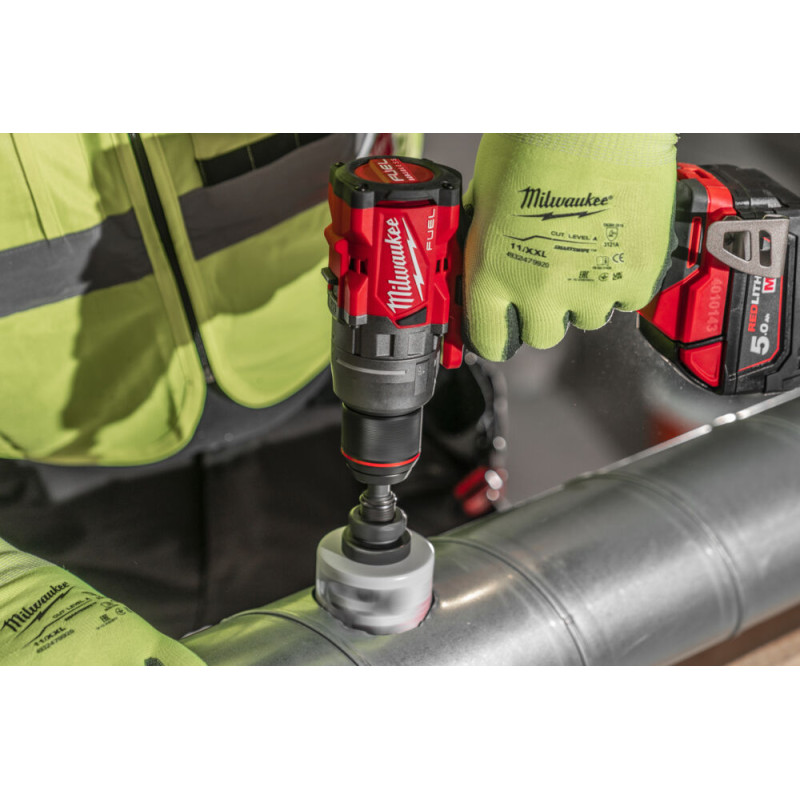 Аккумуляторная дрель-шуруповерт, крут. мом. 158 Нм, M18 FDD3-502X MILWAUKEE 4933479863 (+2 акумулятори, зарядний пристрій, HD ке