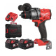 Дриль-шуруповерт акумуляторна безщіткова ударна MILWAUKEE M18 FPD3-502X (158 Нм) (ЗУ+2Х5Ач, кейс)