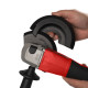Кутова шліфувальна машина акумуляторна MILWAUKEE, M18 BLSAG125X-0, діаметр 125 мм 800 Вт (+захист від розриву з швидкороз'ємним